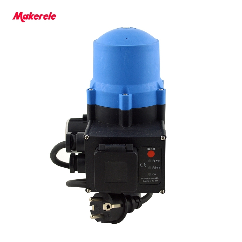 Automatic Electronic Water Pump Pressure Switch Adjustable Pressure Control Mk Wpps12 With The Plug Socket Wires