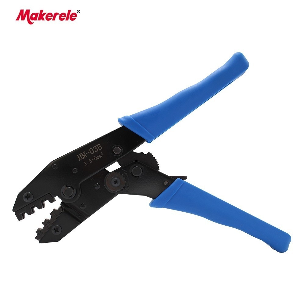 Automotive crimping tool HM03B for noninsulated plugs connectors1.56mm2 crimping tool for