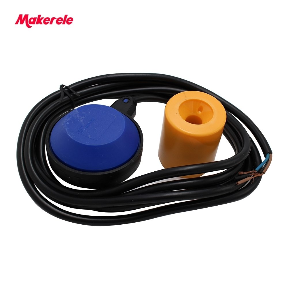 MKCFS04 Cable Float Switch 3 meter yellow color float and PVC cable