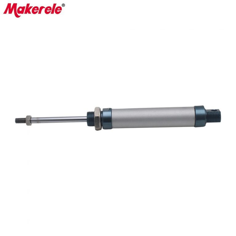 Mini Pneumatic Cylinder Cushion Double Acting Type Aluminum Alloy