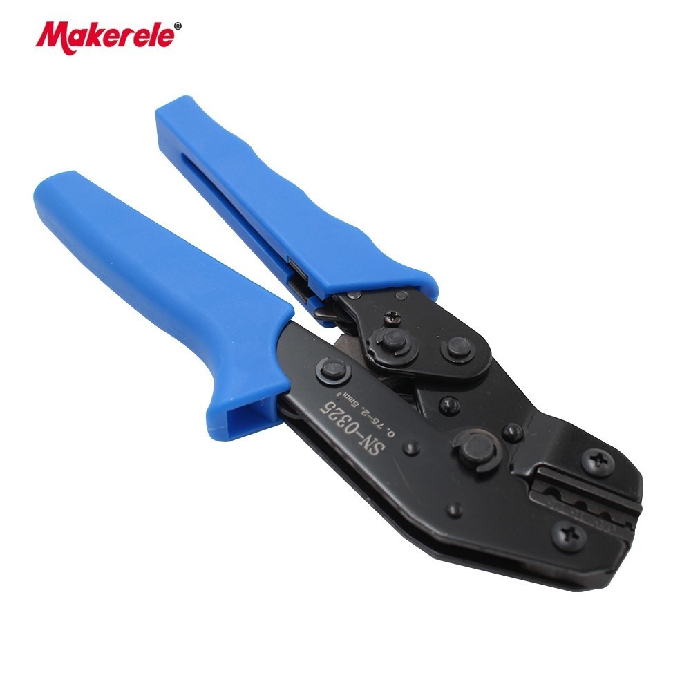 Multifunctional ratchet SN0325 cable connector crimping tool for 0.75