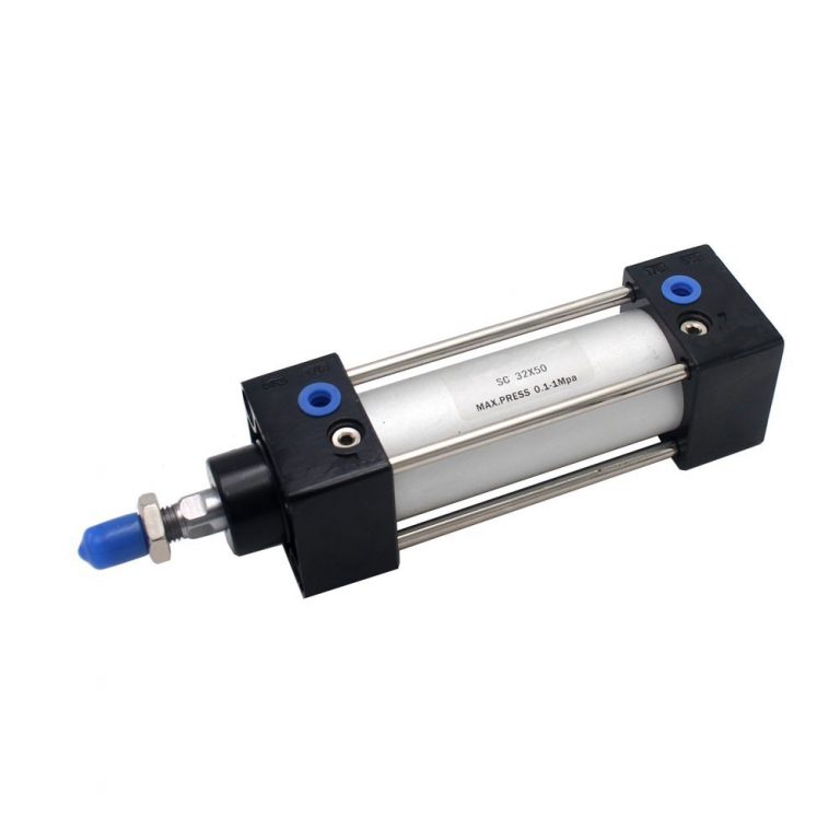 Standard Air Cylinders 32/40/63mm Bore Double Acting Pneumatic Cylinder SC 50/75/100/125/150/175