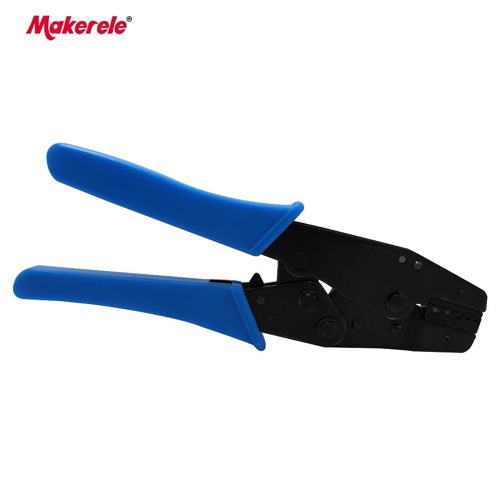 Steel cable crimping tool HM05WF self adjustable ratchet crimping tool