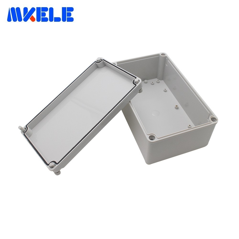 Waterproof Box IP65 Outdoor Junction Box ABS Electronic Case Enclosures For  Electronics Clear Cover Housing DIY