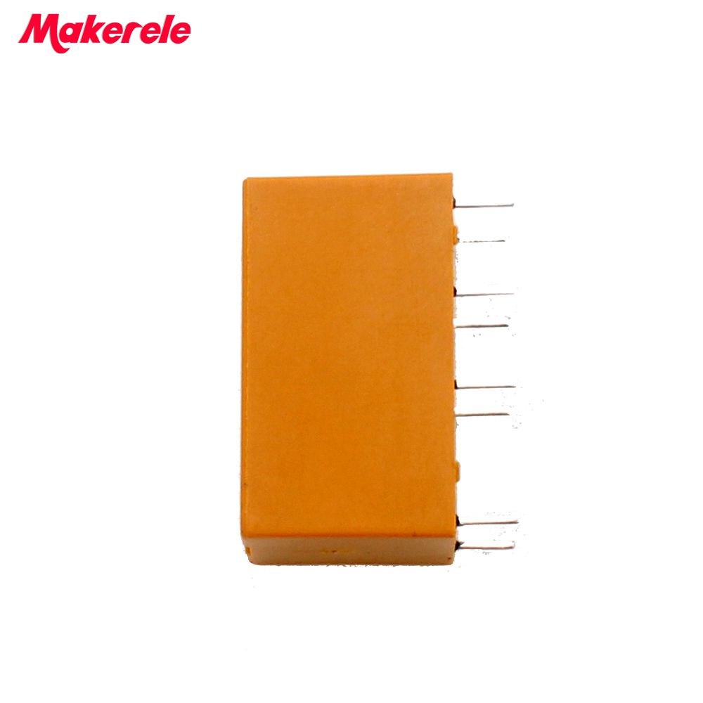 10Pcs/lot For DC 12V SHG Coil DPDT 8 Pin 2NO 2NC Mini Power