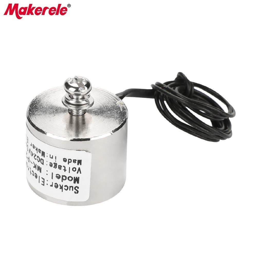 Round Powerful Mini Electromagnet MK-P10/10 - Magnets By HSMAG