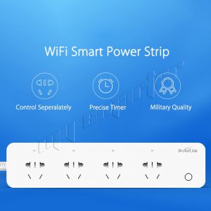 Smart WiFi Power Strip Timer EU Standard WiFi Remote Control