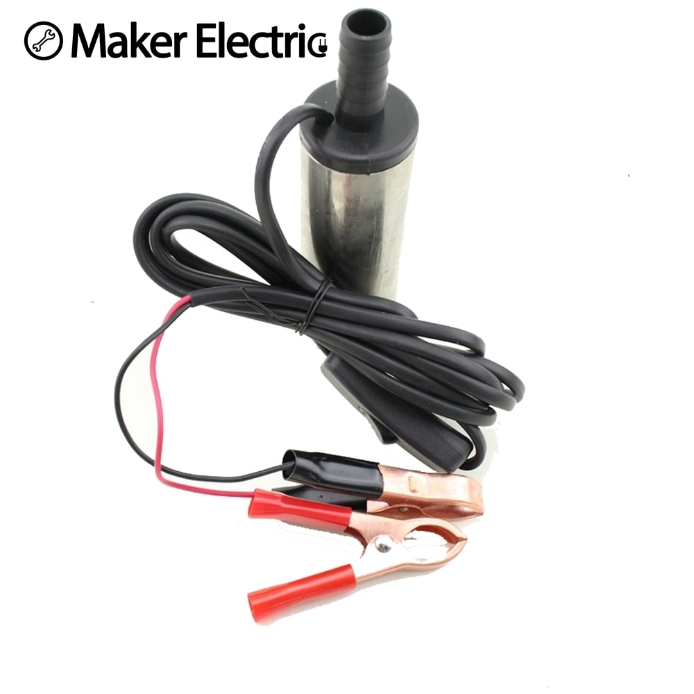 High Quality DC 12/24V Submersible Diesel Fuel Water Oil Pump On/Off